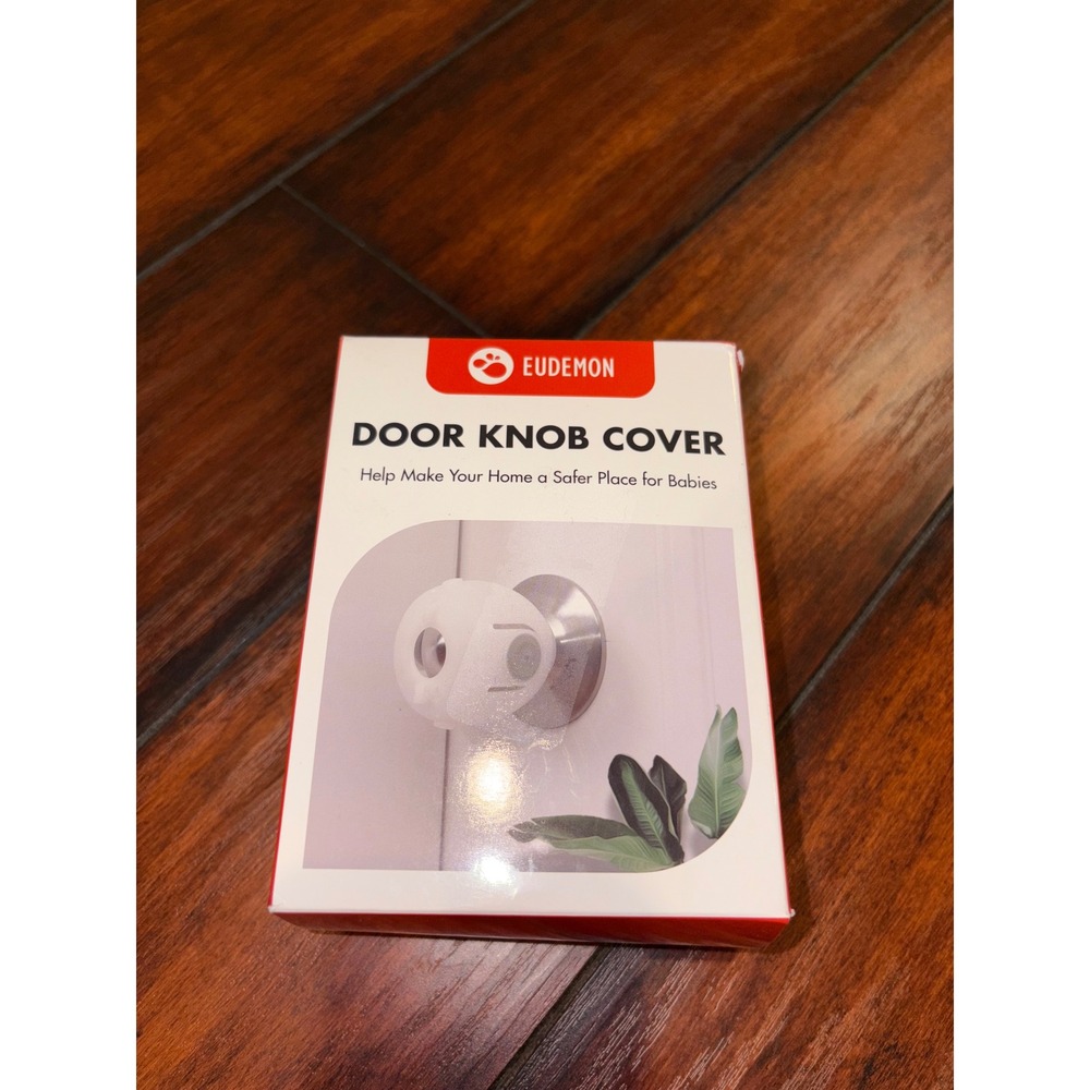 EUDEMON Door Knob Covers Child‎ Safety Proofing 4 Pack Prevent Kids From Opening